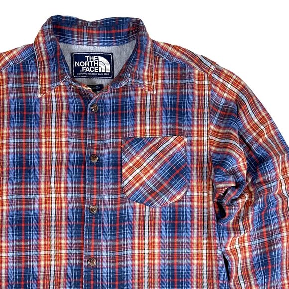 The North Face Arroyo Flannel Shirt | Men's Plaid Button Up | Size S - Picture 4 of 14